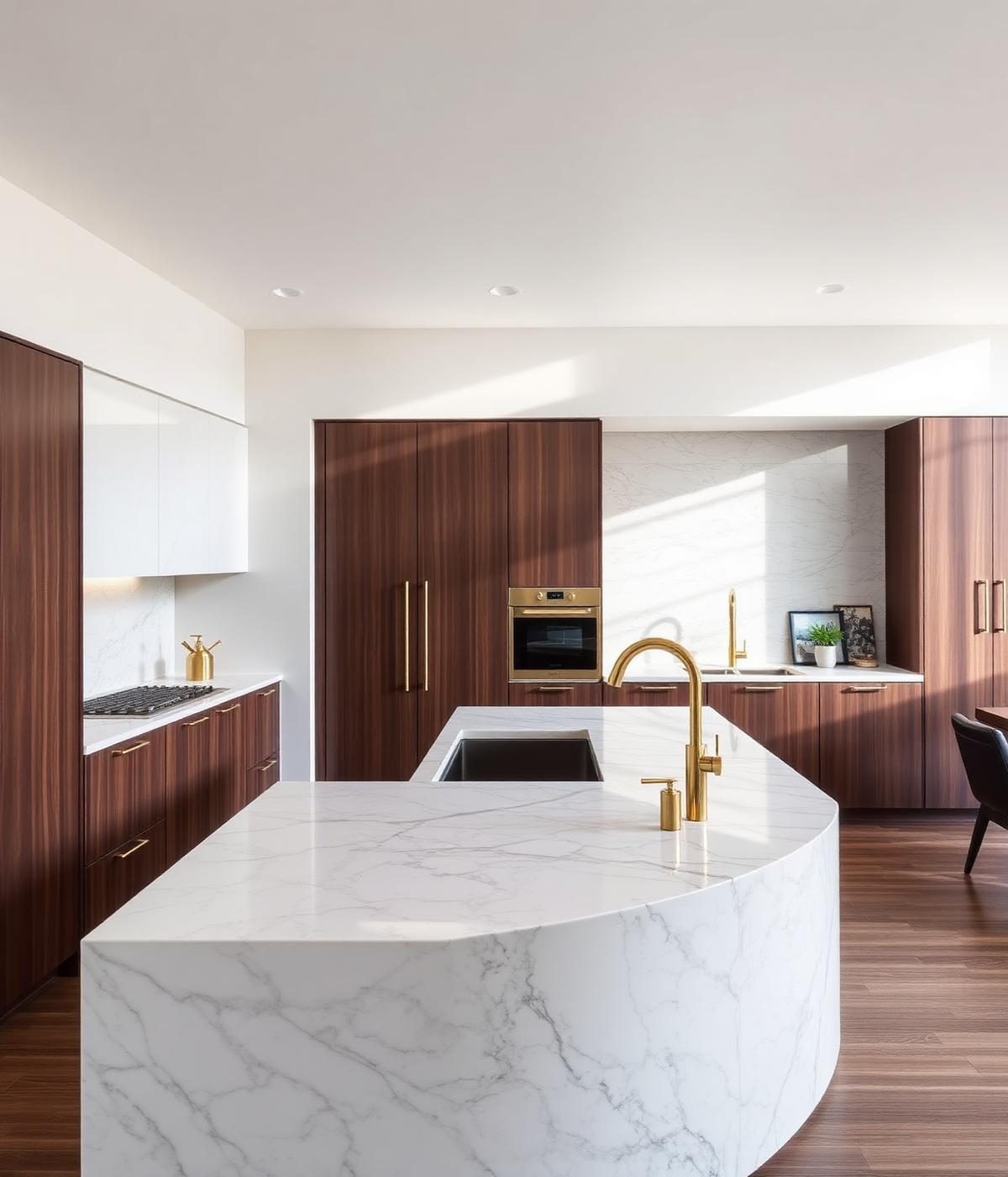 Marble kitchen