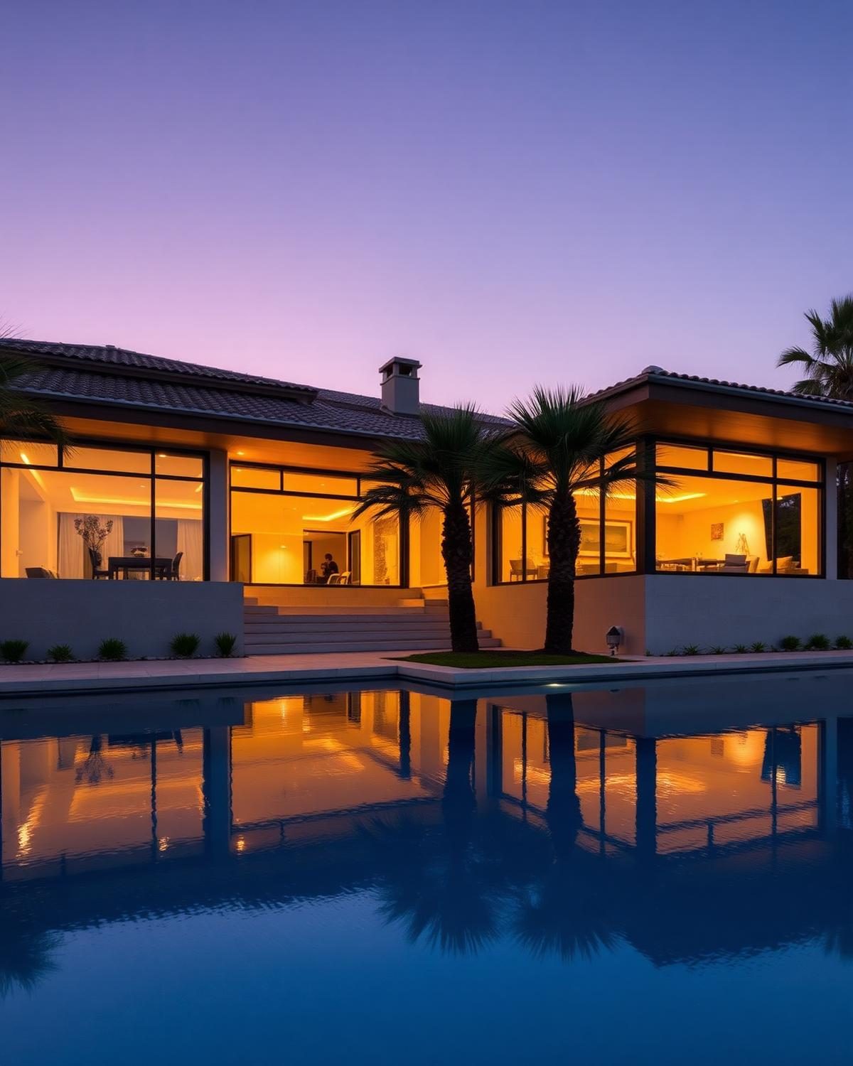 Mediterranean Villa, Architectural